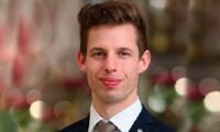 Marius Jürke, Restaurantmanager des Restaurant Haerlin**
