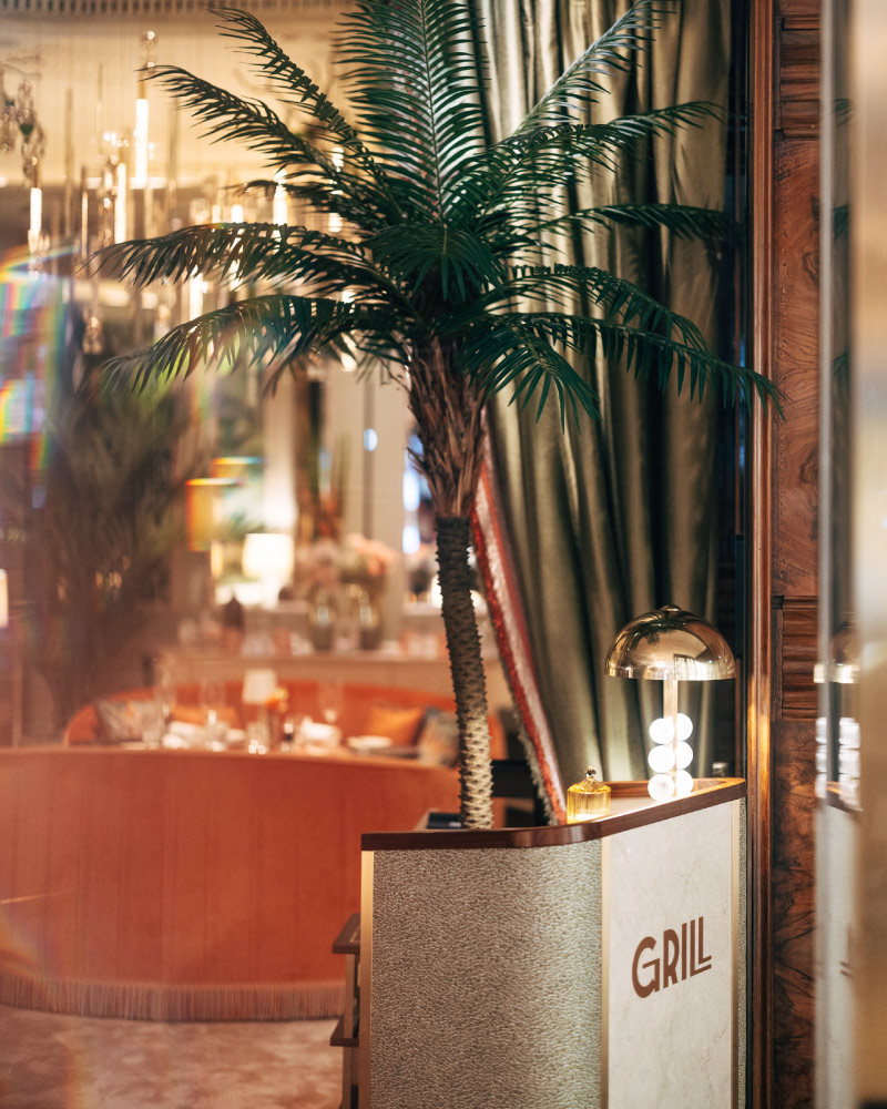 Eingangsbereich und Empfang des GRILLs in Hamburg